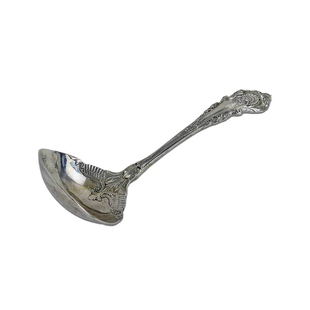 Sir Christopher by Wallace Gravy Ladle Sterling Silver 6.375" - Image 4