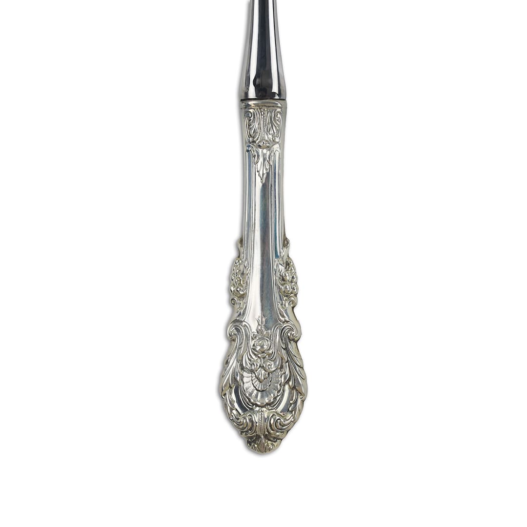 Sir Christopher by Wallace Pasta Server Sterling Handle 10.375" - Image 3