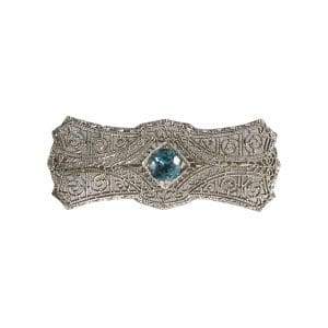 Antique Spinel Brooch