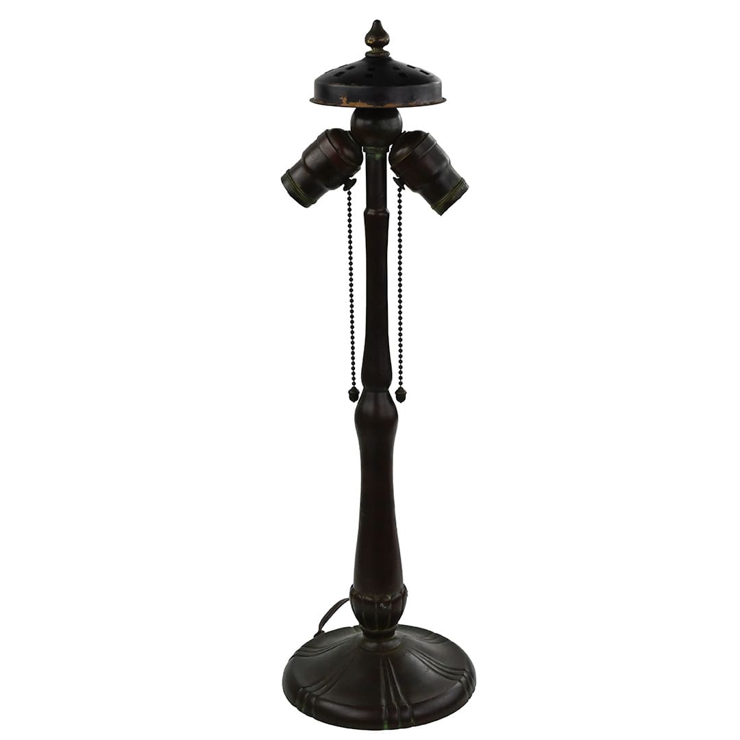 Handel Reverse Painted Scenic Lamp