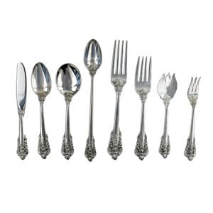 Grande Baroque by Wallace Sterling Silver Flatware Set