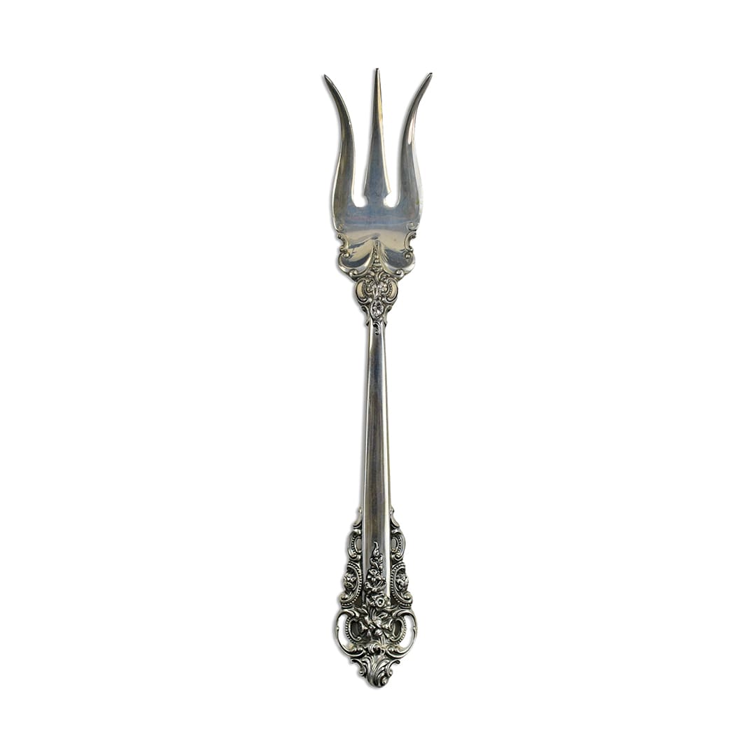 Grande Baroque by Wallace Sterling Silver Flatware Set for Twelve - 130 Pieces - Image 3