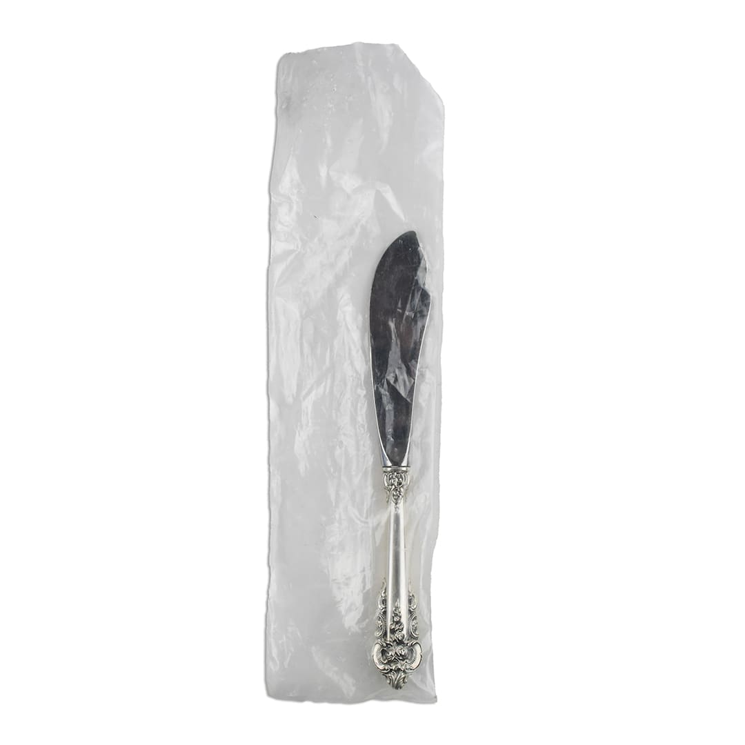 Grande Baroque by Wallace Sterling Silver Flatware Set for Twelve - 130 Pieces - Image 4