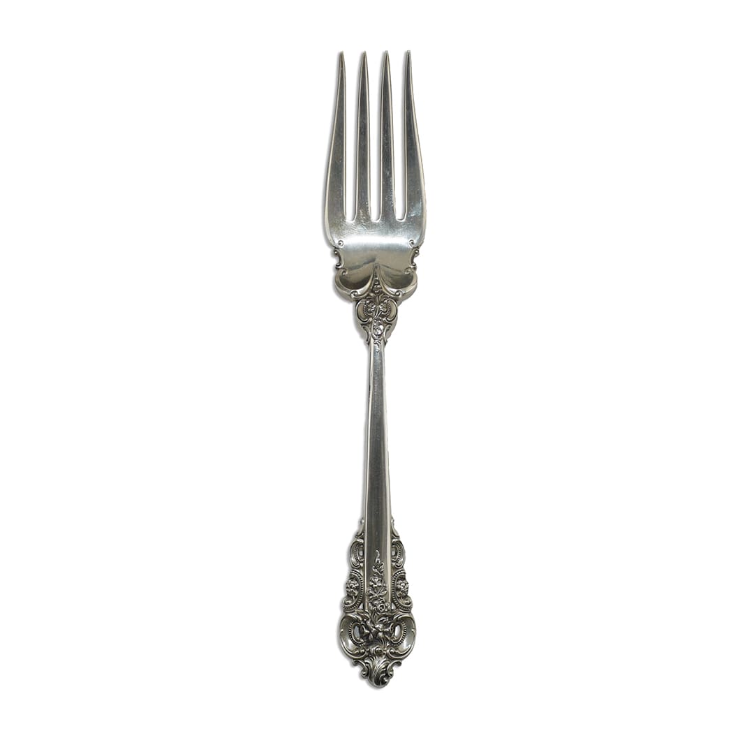 Grande Baroque by Wallace Sterling Silver Flatware Set for Twelve - 130 Pieces - Image 7