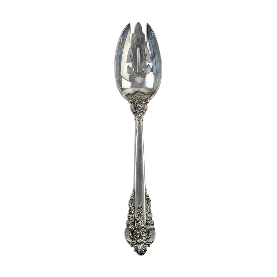 Grande Baroque by Wallace Sterling Silver Flatware Set for Twelve - 130 Pieces - Image 8