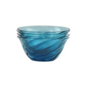 Steuben Fingered Glass Bowls