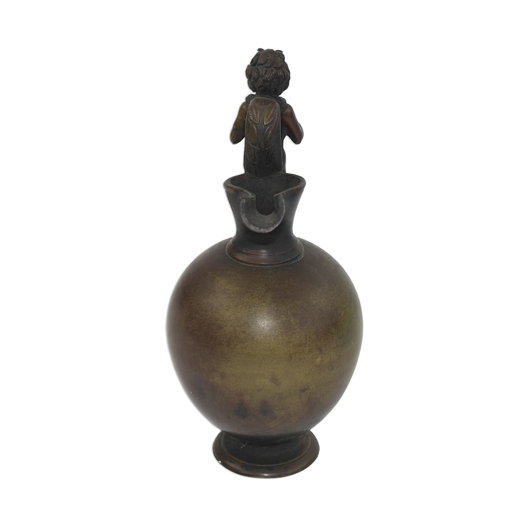 European Bronze Urn Circa 1870 - Image 4
