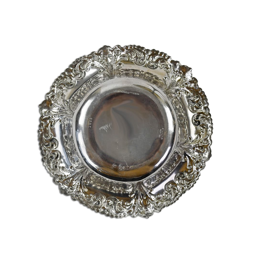 Bailey Ranks & Riddle Sterling Silver Small Dish 2.87ozt - Tangible ...