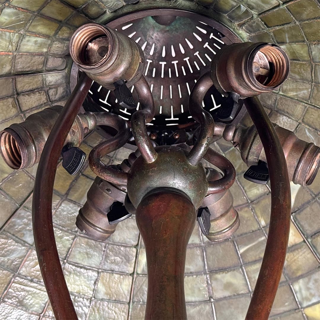 Antique Tiffany Studios Floor Lamp (Circa 1910)