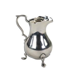Shreve Crump & Low Silver Cream Pitcher