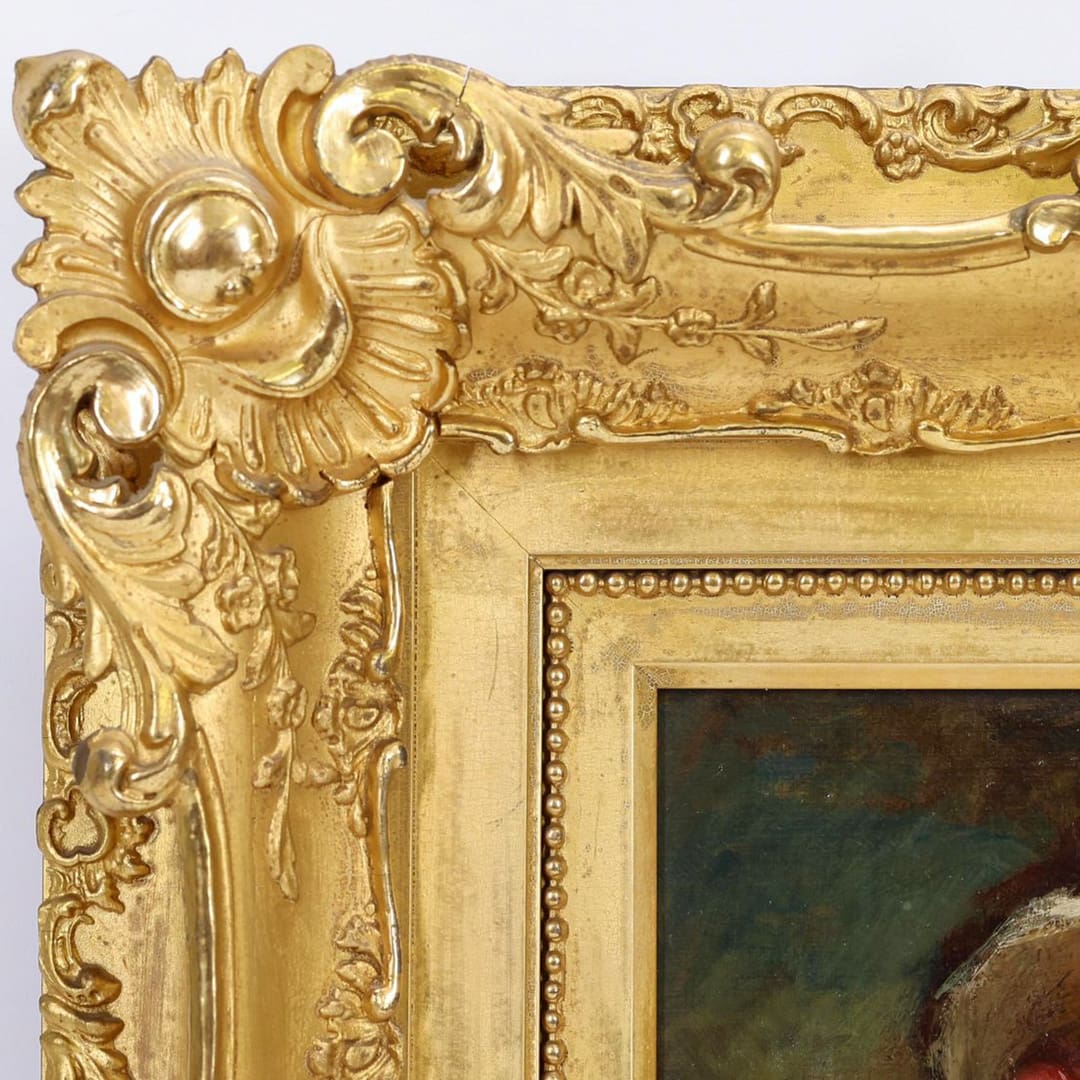 PORTRAIT OF A YOUNG WOMAN by Letita Bonnet (Bennet) Hart - Image 4