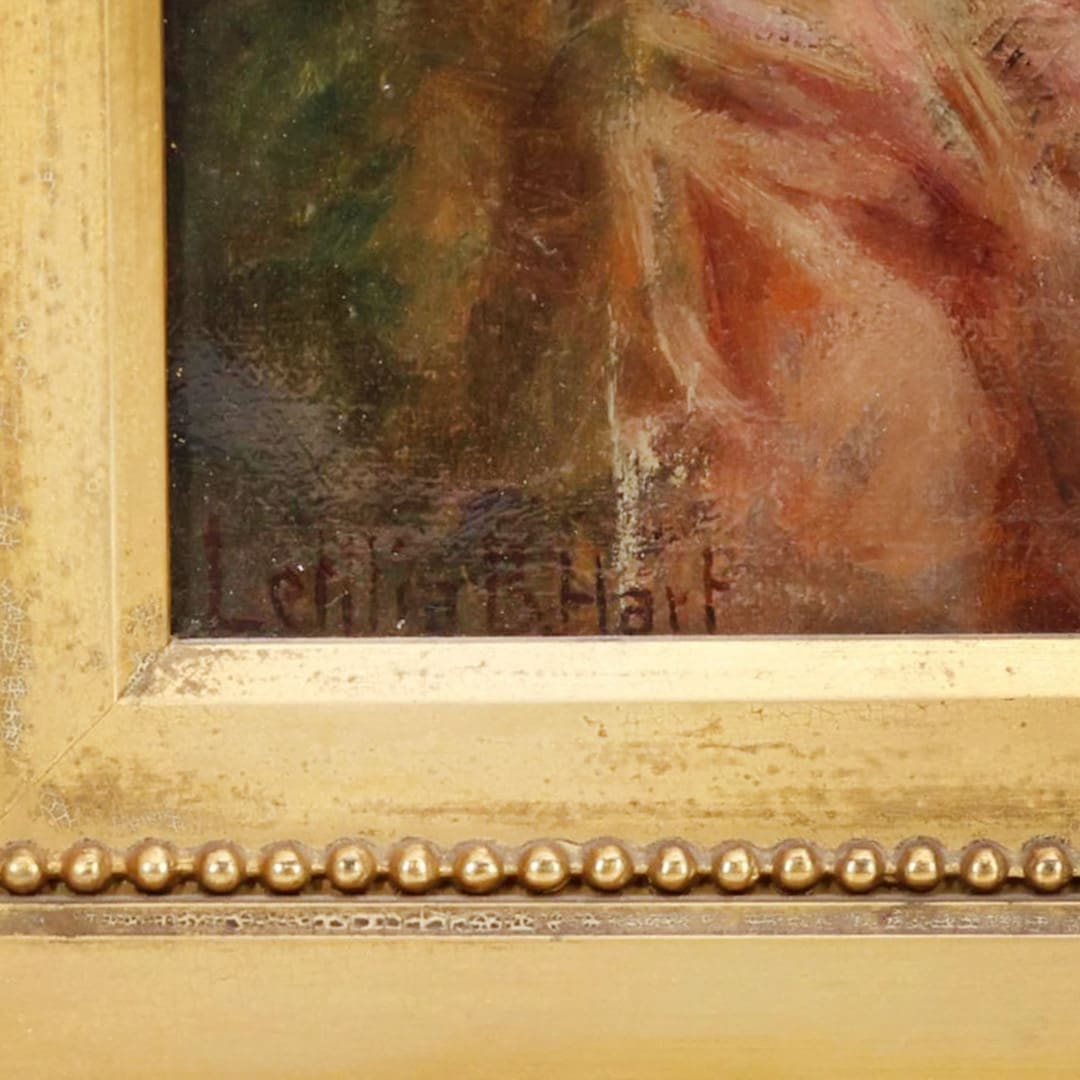 PORTRAIT OF A YOUNG WOMAN by Letita Bonnet (Bennet) Hart - Image 3