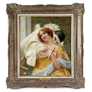 Pierrot the Victor by Guillaume Seignac (1870-1924)