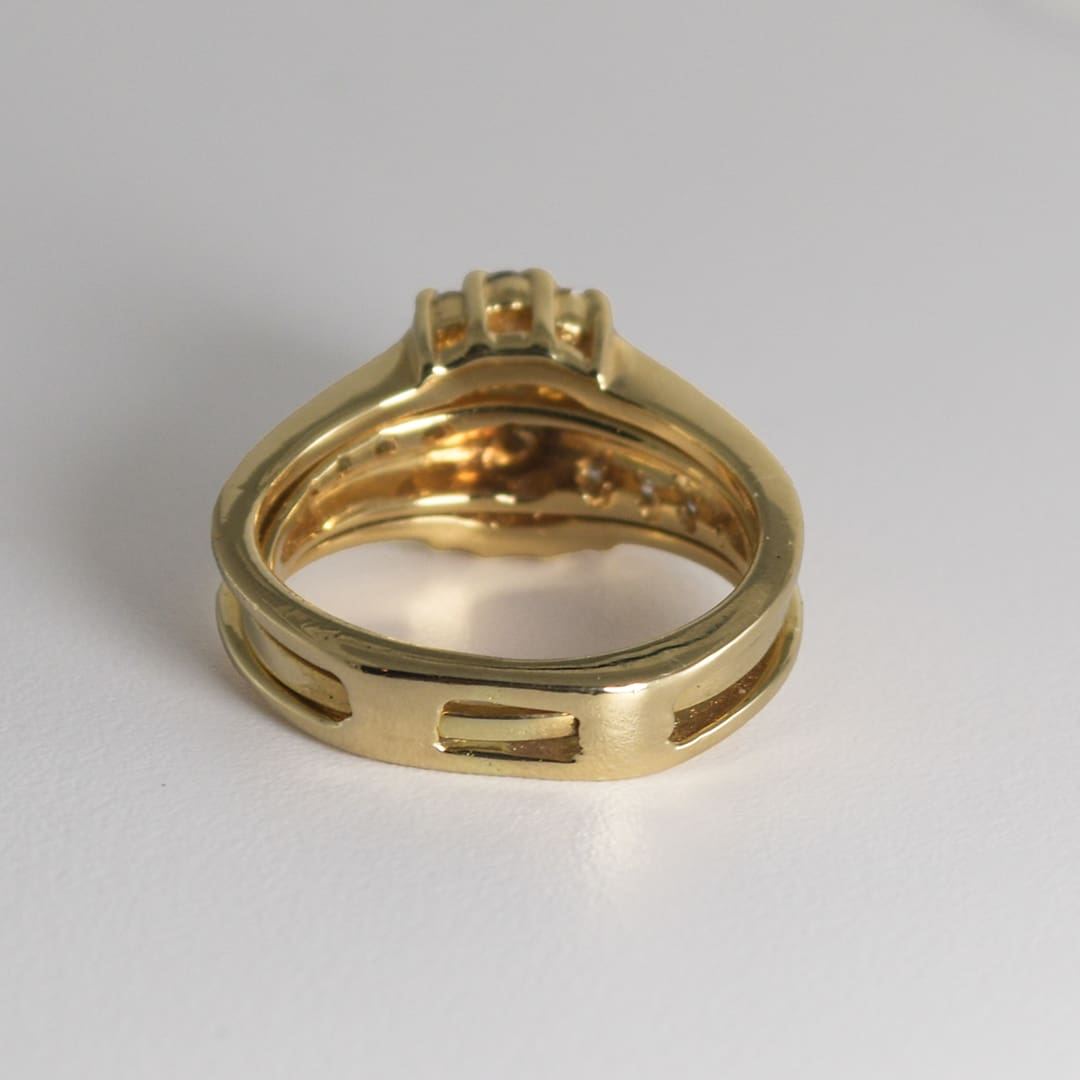 14K Yellow Gold Diamond Solitaire Ring 0.60ct - Image 4