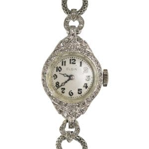 Vintage Elgin Diamond Watch