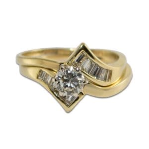 Diamond Engagement Ring Set