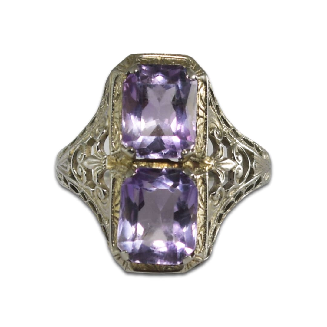 Art Deco Amethyst Ring