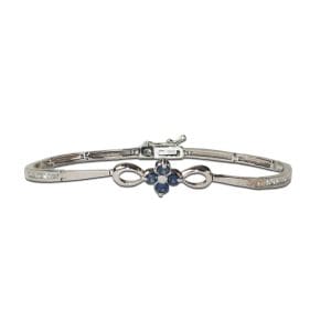 Sapphire and Diamond Bracelet