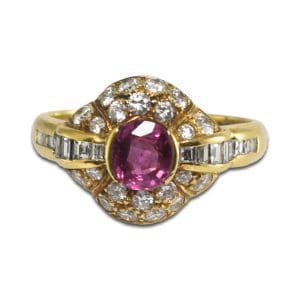 Ruby and Diamond Ring