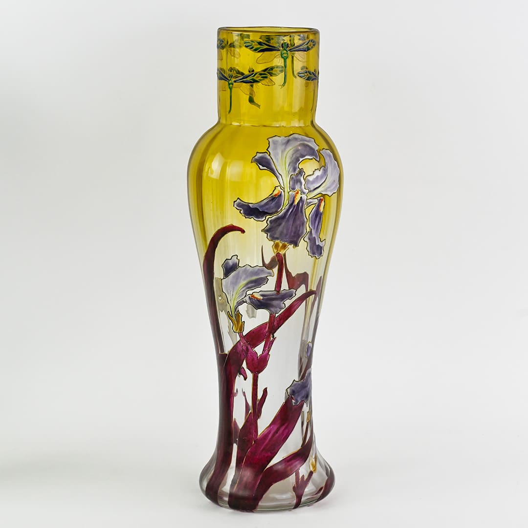 Art Nouveau Antique Mont Joye Vase