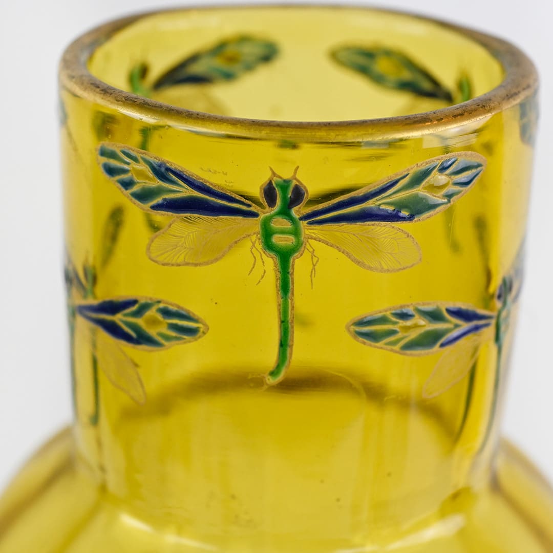Art Nouveau Antique Mont Joye Vase
