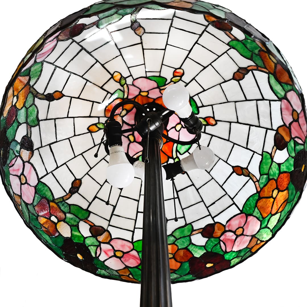 Wilkinson Leaded Poppy Floor Lamp, Circa 1909-1915 - Image 2