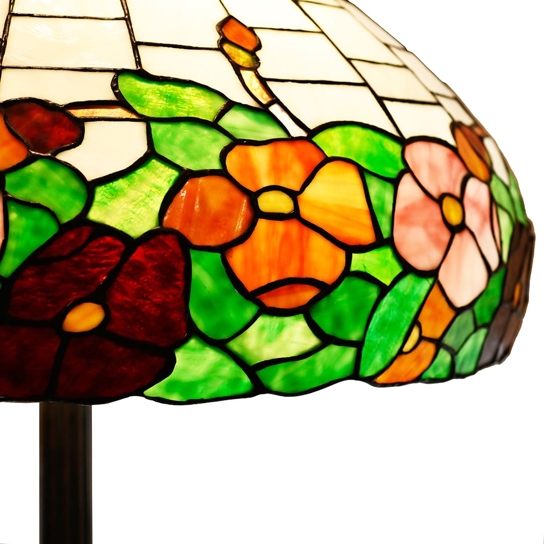 Wilkinson Leaded Poppy Floor Lamp, Circa 1909-1915 - Image 3