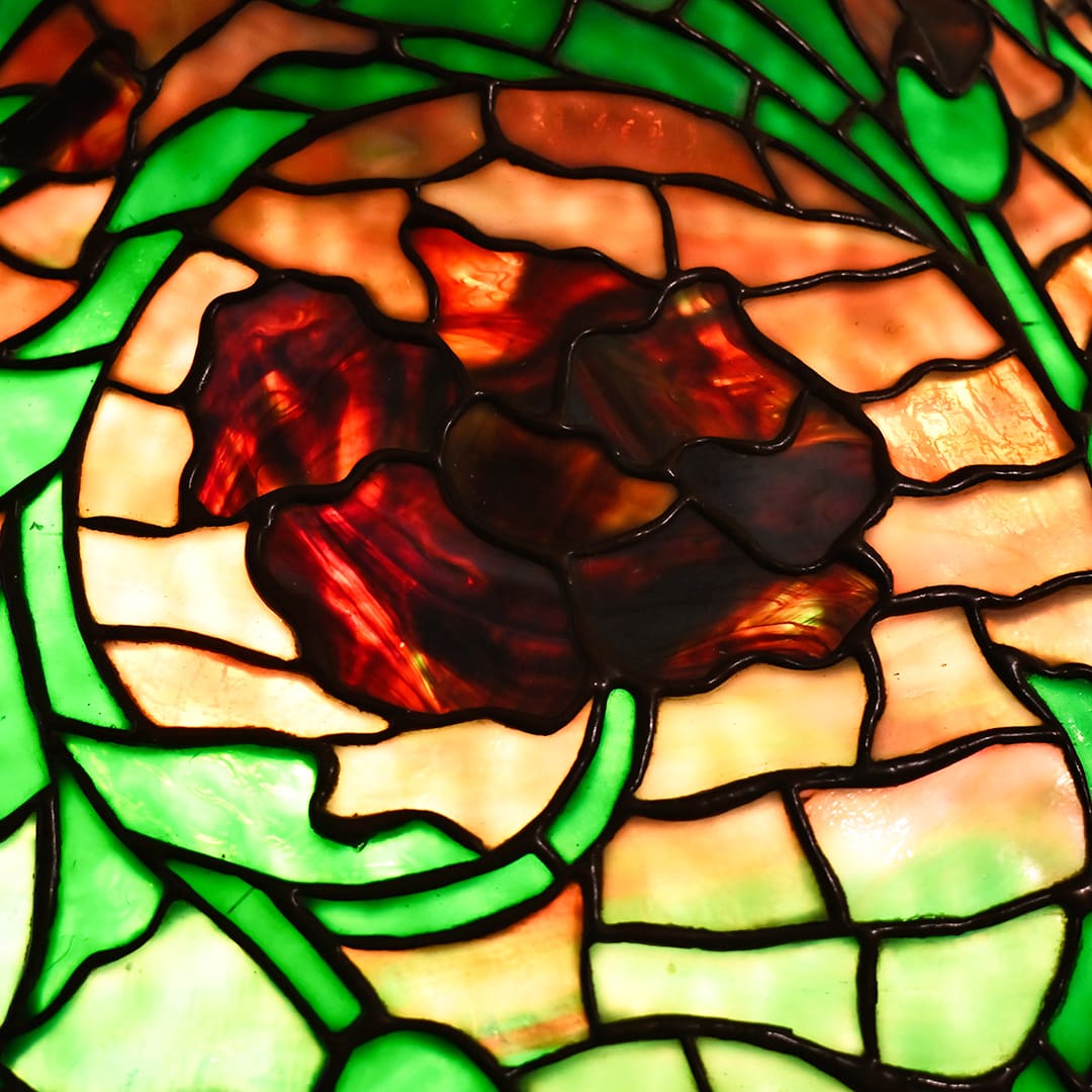 Handel Swirling Poppy Lamp - Image 3
