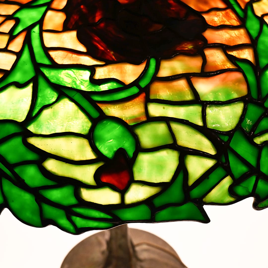 Handel Swirling Poppy Lamp - Image 4
