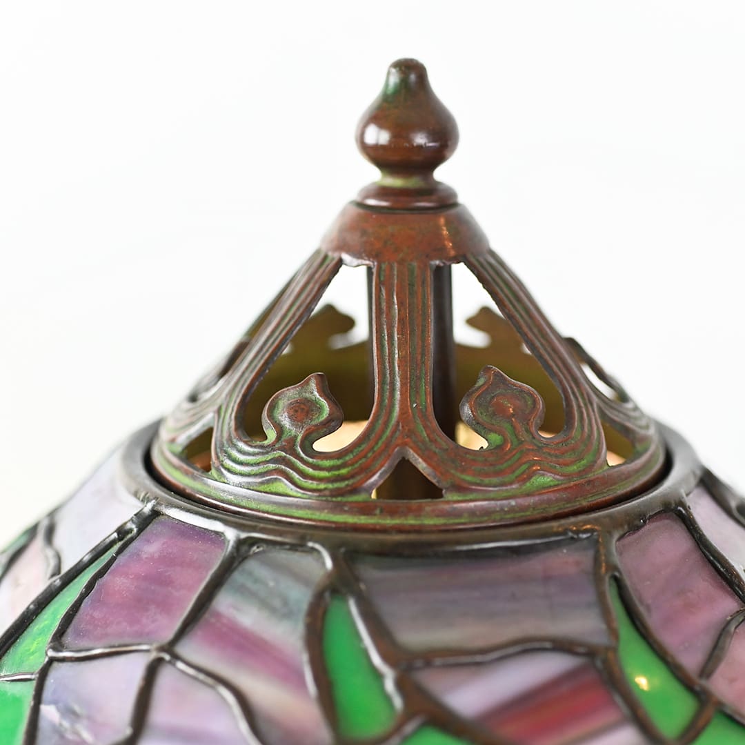 Handel Swirling Poppy Lamp - Image 7