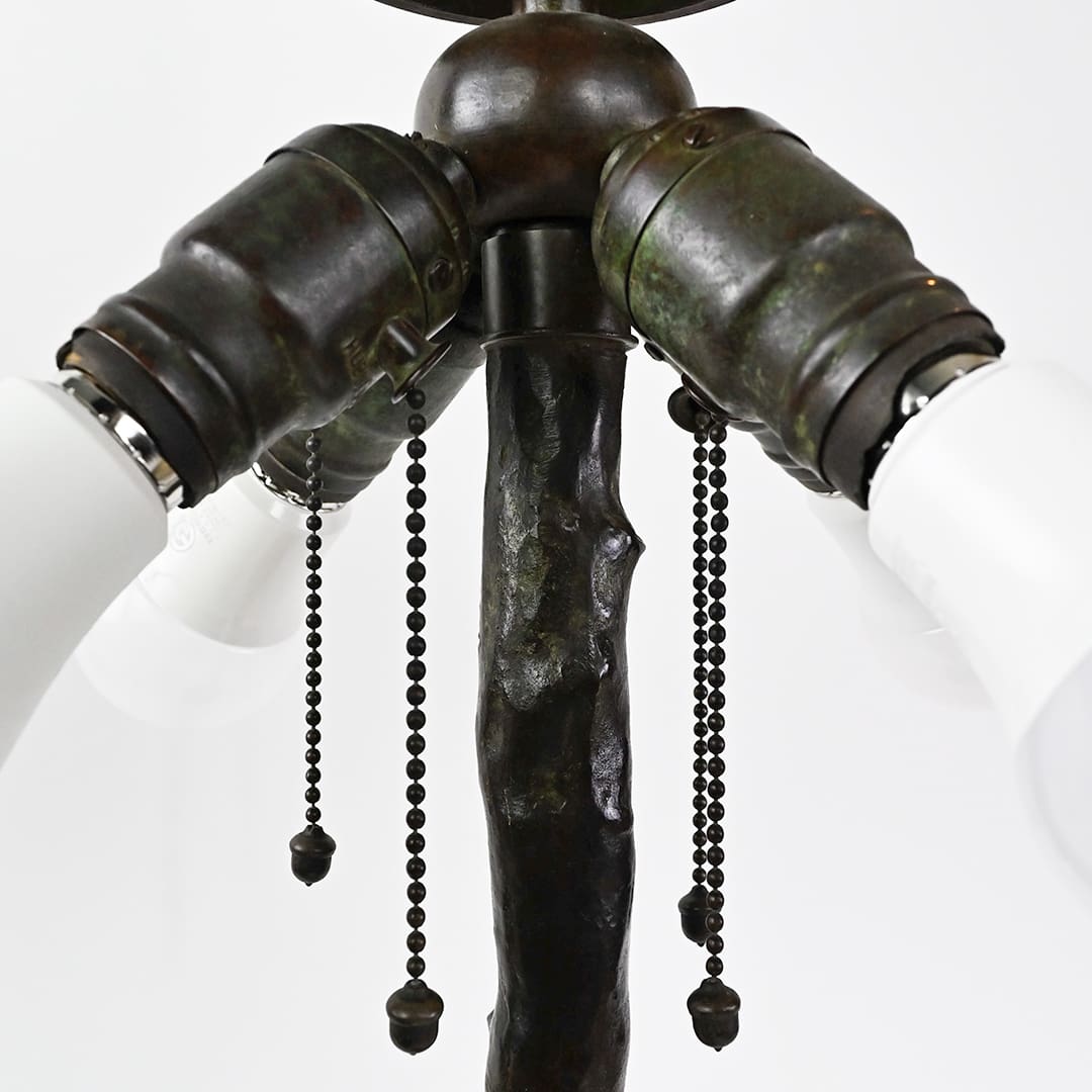 Handel Swirling Poppy Lamp - Image 9