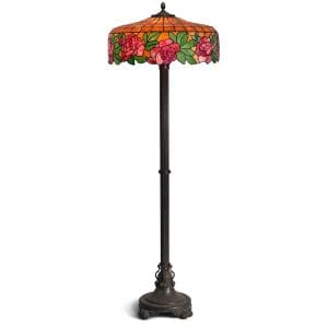 Antique Rose by R. Williamson & Co. Floor Lamp, Art Nouveau