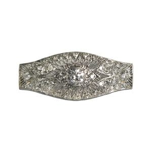 Antique Platinum and Diamond Brooch