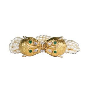Tiger Freshwater Pearl Bracelet