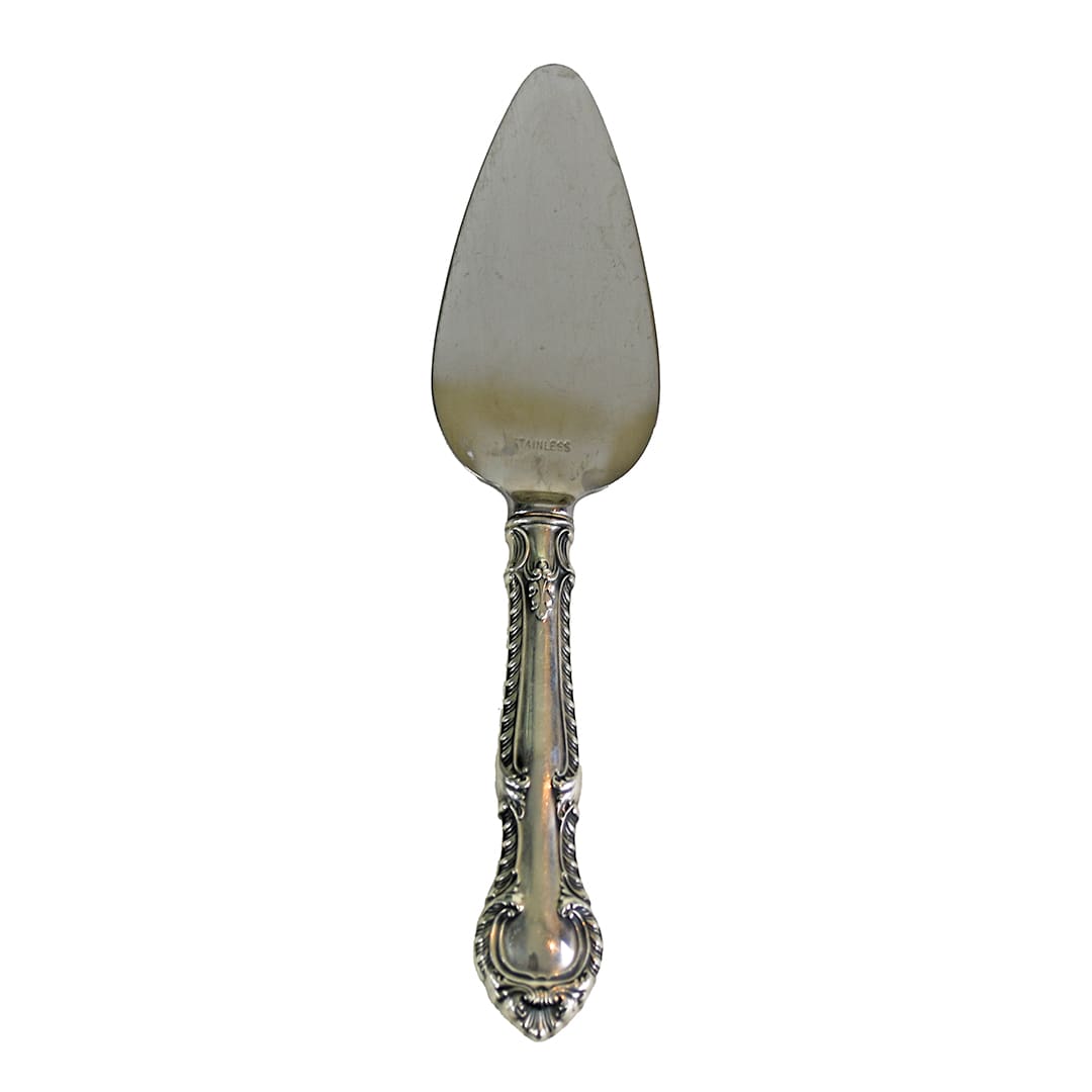 English Gadroon by Gorham Sterling Handle Cheese Server - Image 2