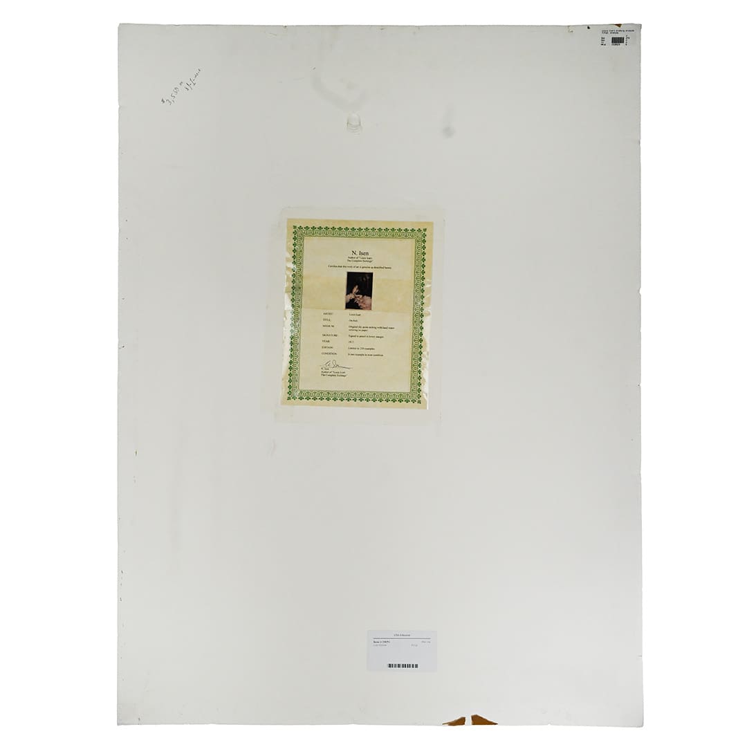 1937 Louis Icart Etching, 