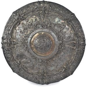 Amazing Sterling Silver Elegant Decorative Shield
