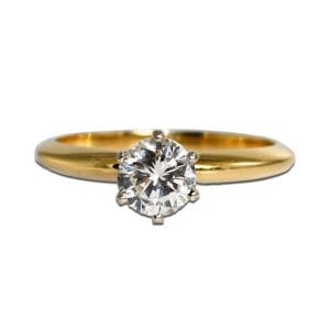 Diamond Solitaire Engagement Ring