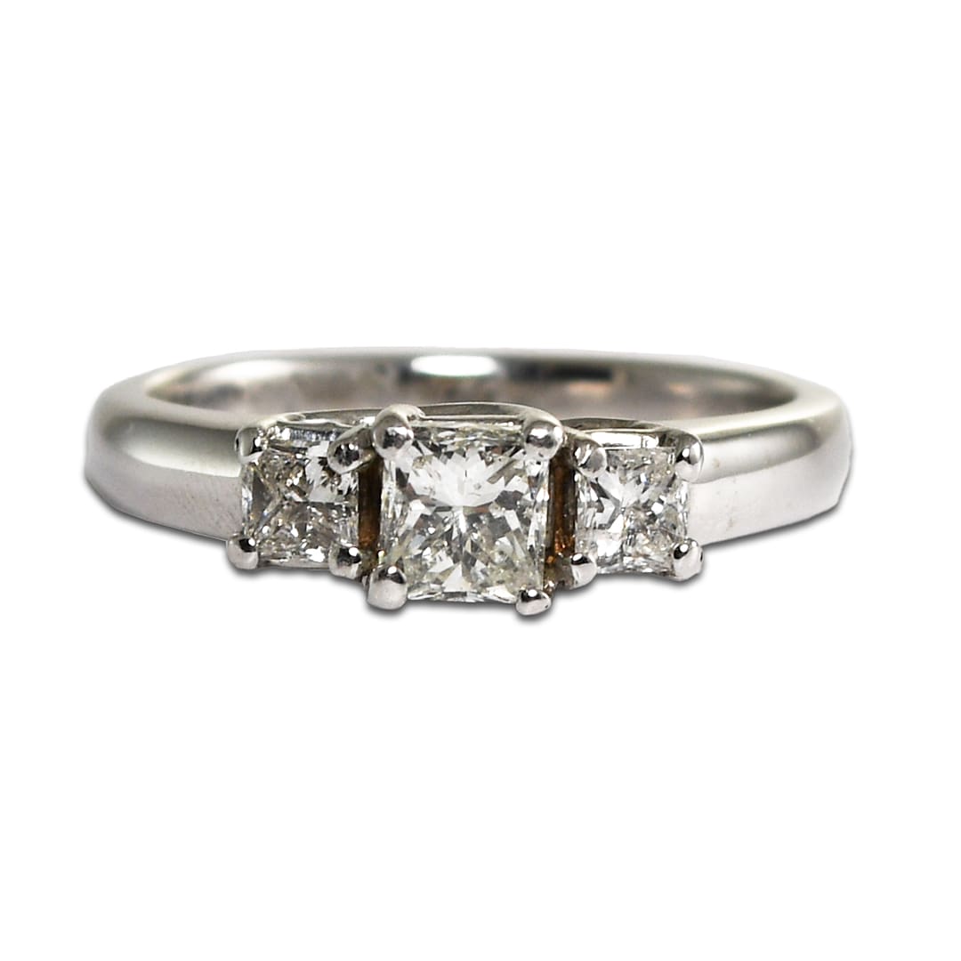 Three-Stone Diamond Ring
