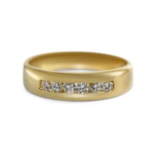 Diamond Wedding Band