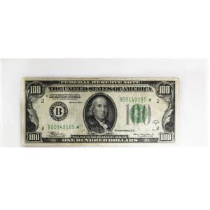 1934-A $100 FRN Mule Star Note