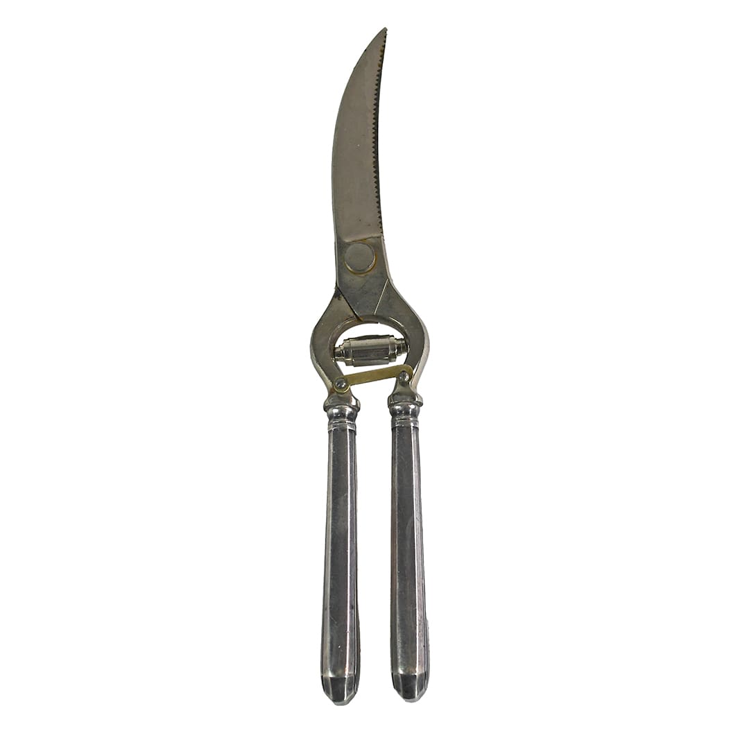 Vintage Sterling Handle Poultry Shears