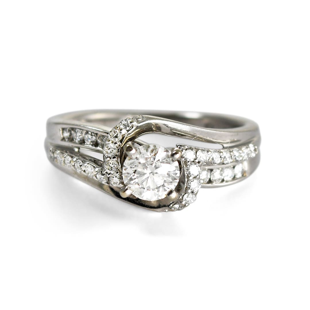 Cut Diamond Ring I Color Si2 Clarity I Color Diamond, Carat, Oval Shape, SI2 Clarity