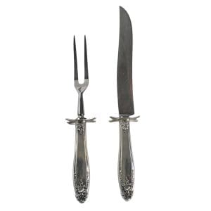 Prelude by International Silver Large 2-Piece Roast Carving Set