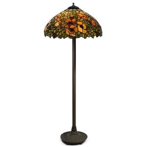 POPPY by Unique Art & Glass Metal Co. Floor Lamp