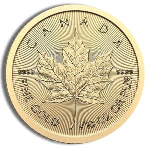 2025 1/10 oz Gold Maple Leaf (Sealed)
