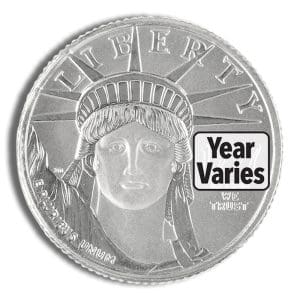 1/10 oz Platinum Eagle - BU (Date Varies)