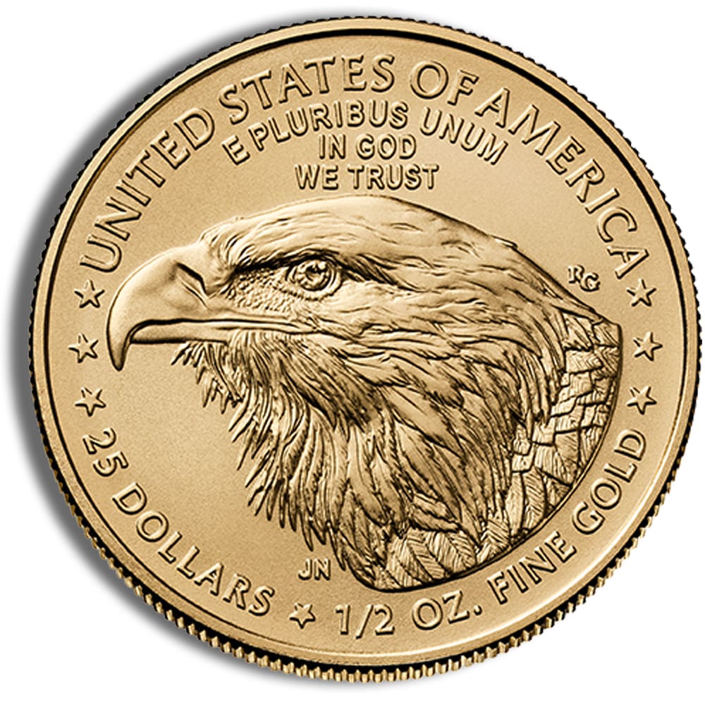 2025 1/2 oz Gold Eagle - BU - Image 2