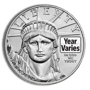 1 oz Platinum Eagle - BU (Date Varies)