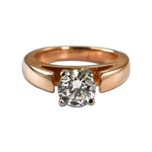 Diamond Solitaire Engagement Ring